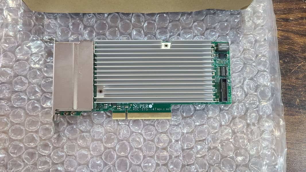 10G Lan Card | Supermicro AOC-STG-i4T 10G Ethernet Adapter PCIe x8 12