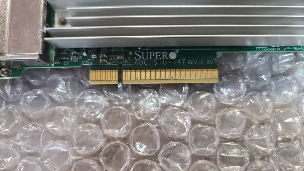 10G Lan Card | Supermicro AOC-STG-i4T 10G Ethernet Adapter PCIe x8 17