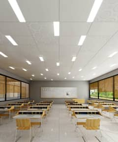 gypsum board partition and cement partition and ceiling