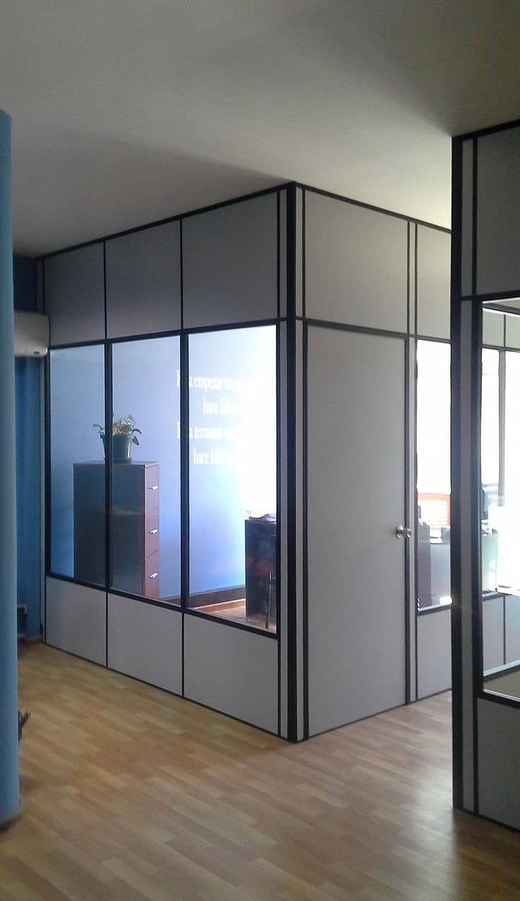 gypsum board partition and cement partition and ceiling 7