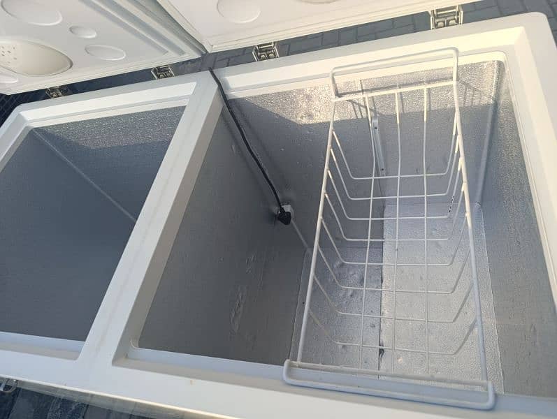 Haier deep freezer new condition 385h 3