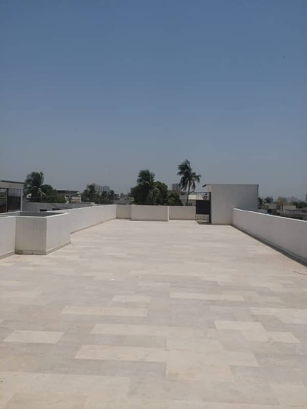 Brand New Ultra Luxury Modern Architect Design Bungalow Town House Portion 1st Floor With Roof At Prime Location 2