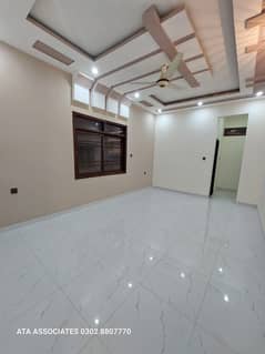 Brand New Ultra Luxury Modern Architect Design Bungalow Town House Portion 1st Floor With Roof At Prime Location