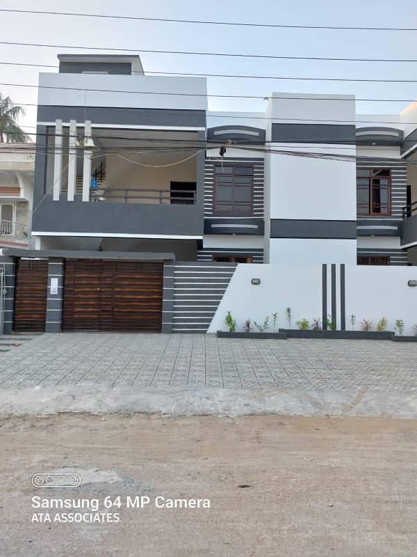 Brand New Ultra Luxury Modern Architect Design Bungalow Town House Portion 1st Floor With Roof At Prime Location 12