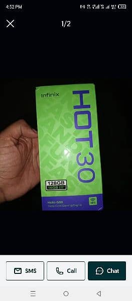 infinix hot 30 new mobile full box 4