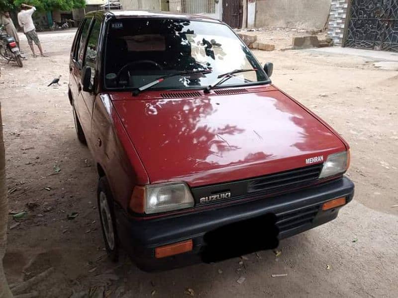 Suzuki Mehran VX 1992 rigistred 96 landhi 1