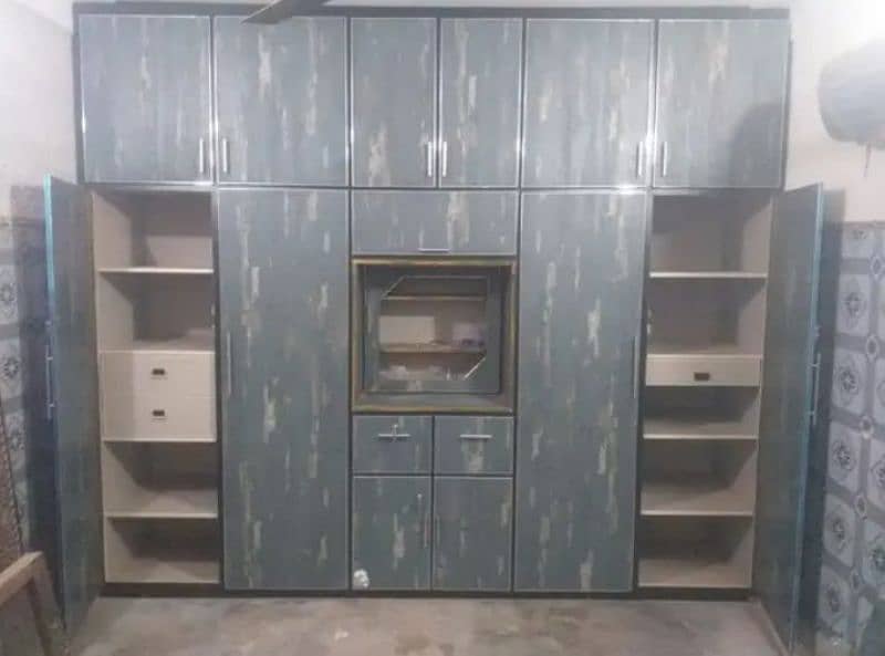 wood work kitchen / wardrobe & Doors/ carpenter services 0324 4075138. 15