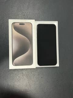 IPHONE 15 PRO MAX NATURAL 256GB 0