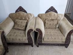 7 setr sofa is good condition with cushions