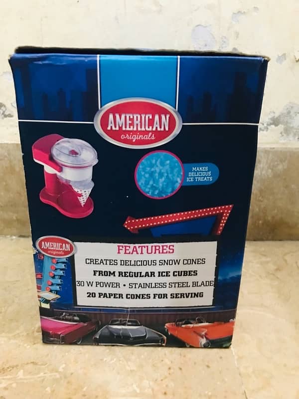 American Orignals Snow Cone Maker 0