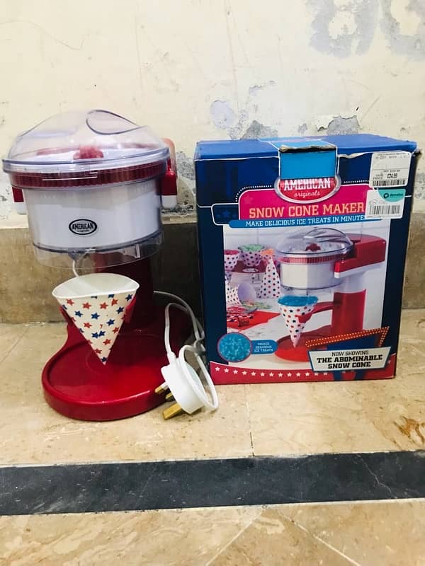 American Orignals Snow Cone Maker 6