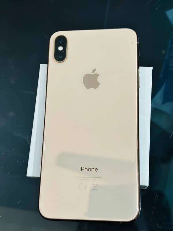 Iphone XS MAX Gold 0