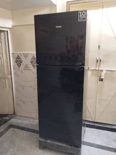 Haier 276 glass dor new fridge