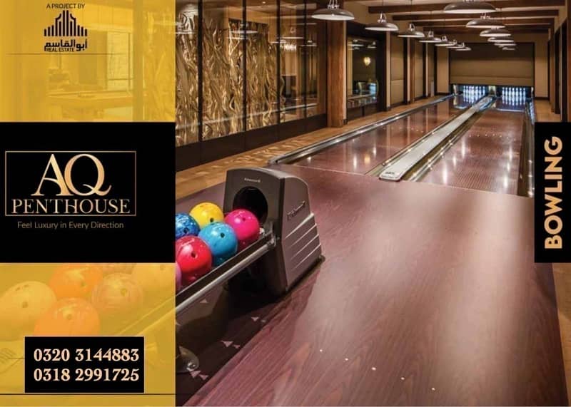 3 Rooms Luxury Penthouse by AQ Builders in Bahria Town Flats Villa Plots 8