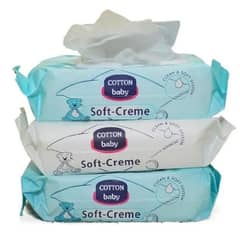 Baby Anti Bacterial wet wipes, Pack of 3