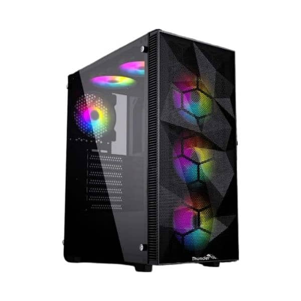 Thunder Triumph TGV-414 ARGB Case- 3 ARGB Fans Pre Installed 1