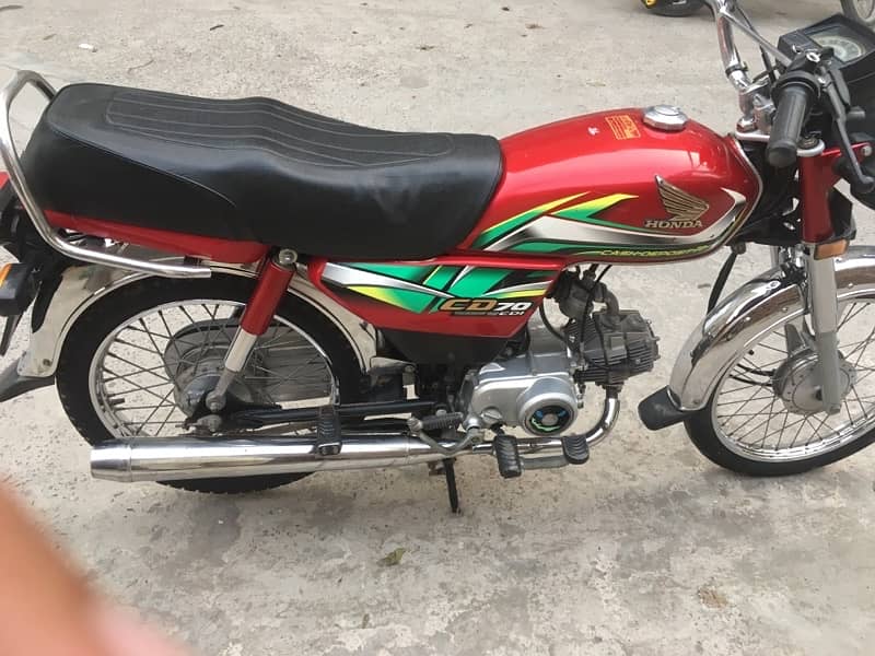 Honda CD70 Model 2022 New Condition 2