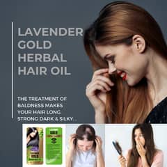 Lavender gold herbal hair oil 0