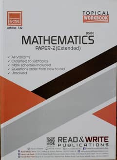 IGCSE mathematics topical