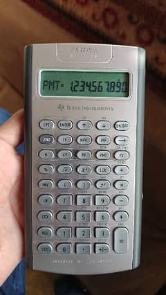 TEXAS INSTRUMENTS BA2 PLUS PROFESSIONAL FINANCIAL CALCULATOR