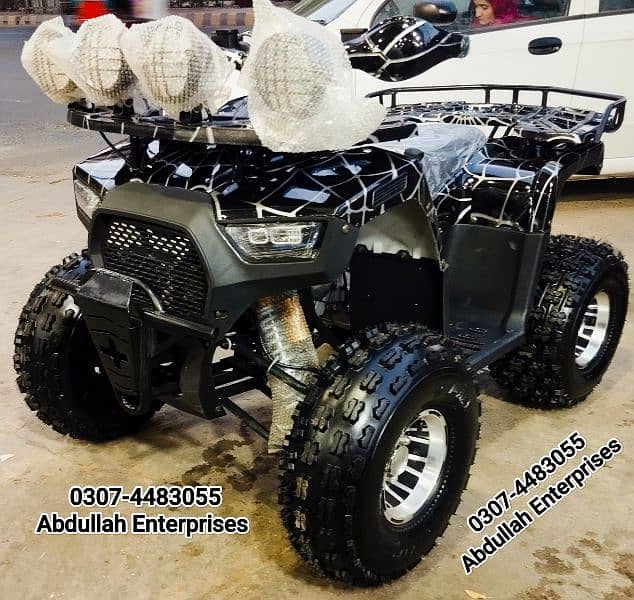 Audi style Adult ATV QUAD BIKE 150 size Brand new zero meter 1