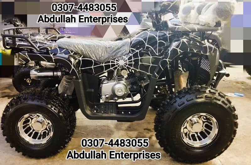 Audi style Adult ATV QUAD BIKE 150 size Brand new zero meter 4