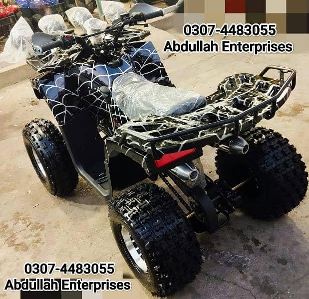 Audi style Adult ATV QUAD BIKE 150 size Brand new zero meter 7