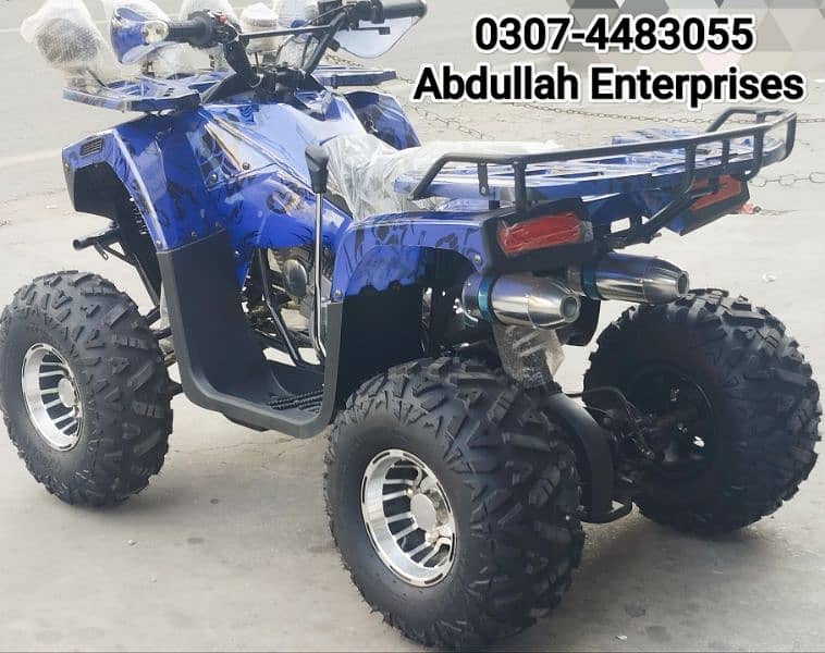 Audi style Adult ATV QUAD BIKE 150 size Brand new zero meter 11