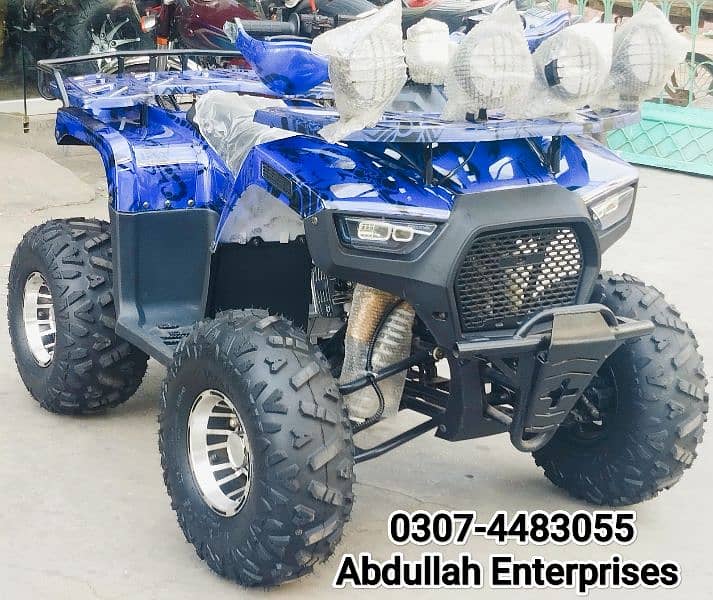 Audi style Adult ATV QUAD BIKE 150 size Brand new zero meter 16