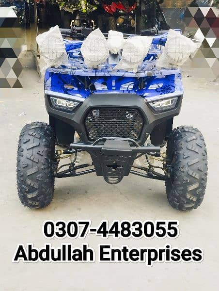 Audi style Adult ATV QUAD BIKE 150 size Brand new zero meter 17