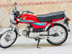 HONDACD70/ modle 2016/ condation 10 by 10