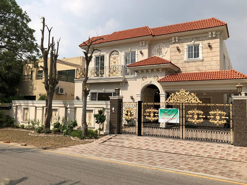 1 Kanal Slightly Used Unique Spanish Design House For Sale At Prime Location In DHA PHASE 6 Lahore 0