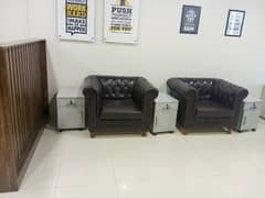 VIP LAVISH SEMI FURNISHED OFFICE FOR RENT 1400 SQFT WITH LIFT WITH EXCTIVE CHAMBER CUBICLE WORK STATION MAN ROAD FACING FRONT ENTRANCE GLASS ELEVATION RENT ALMOST FINAL NOTE 1 MONTH COMMISSION RENT SERVICE CHARGES MUST