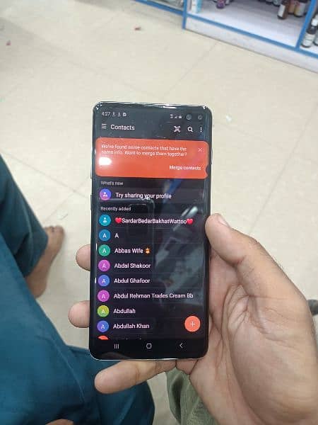 Samsung s 10plus 12 gb ram 512gb rom non pta 7