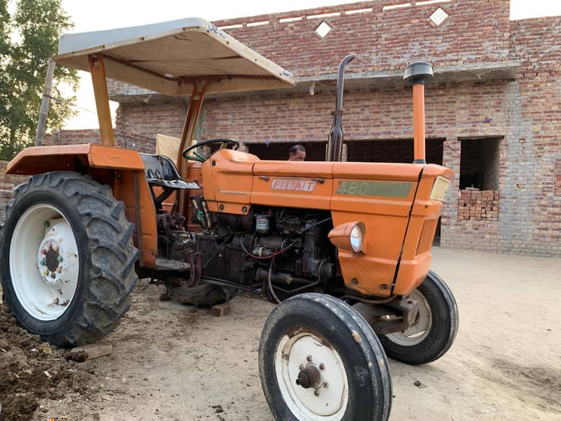 Fiat 480 Tractor Model 1984 2