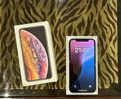 iphone xs 256 gb pta approved with box and charger 0