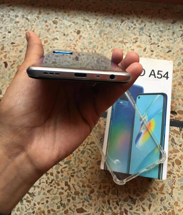 oppo a54 (4/128) 10/10 condition urgent sale 3