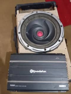 Kenwood original woofer with amplifier 0