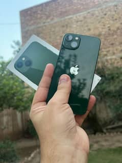 iphone 13 jv 128 gb 100 health with box Exchange possible ip 14 plus