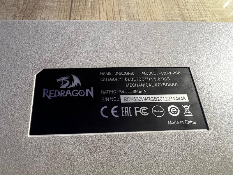 Redragon k530 6