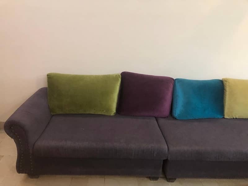 L-shaped 7 seated SOFA 0