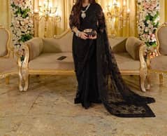 Black Saree For sale