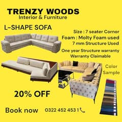 L Shape Sofa - U shape Sofa - Sofa Sofa - Luxury Sofa - Modern Sofa