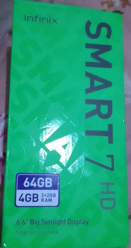 Infinix smart 7 Hd 4/64 pta proved 2