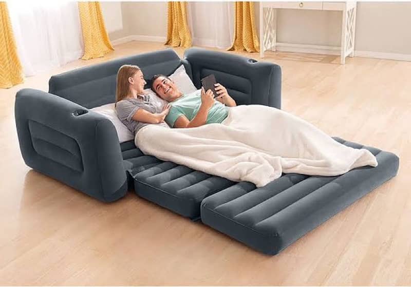 intex sofa cum bed 1