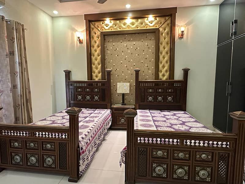 10 Marla Upper Portion Fully Furnished For Rent In Bahria Town Lahore 17