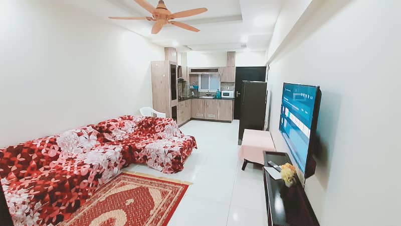 Capital Residencia 1Bed 1Bath Tv Lounge Kitchen Car Parking Apartment For Sale 8