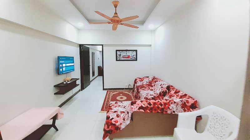 Capital Residencia 1Bed 1Bath Tv Lounge Kitchen Car Parking Apartment For Sale 10