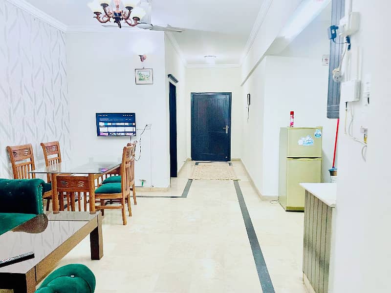 2Bed With Attached Bath Tv Lounge Kitchen Car Parking Apartment Available For Sale In F-11 Markaz Islamabad 7