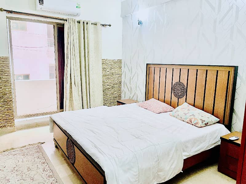 2Bed With Attached Bath Tv Lounge Kitchen Car Parking Apartment Available For Sale In F-11 Markaz Islamabad 9